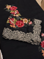 Floral Cross-Stitch Luxury Suit