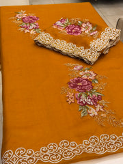 Floral Cross-Stitch Luxury Suit
