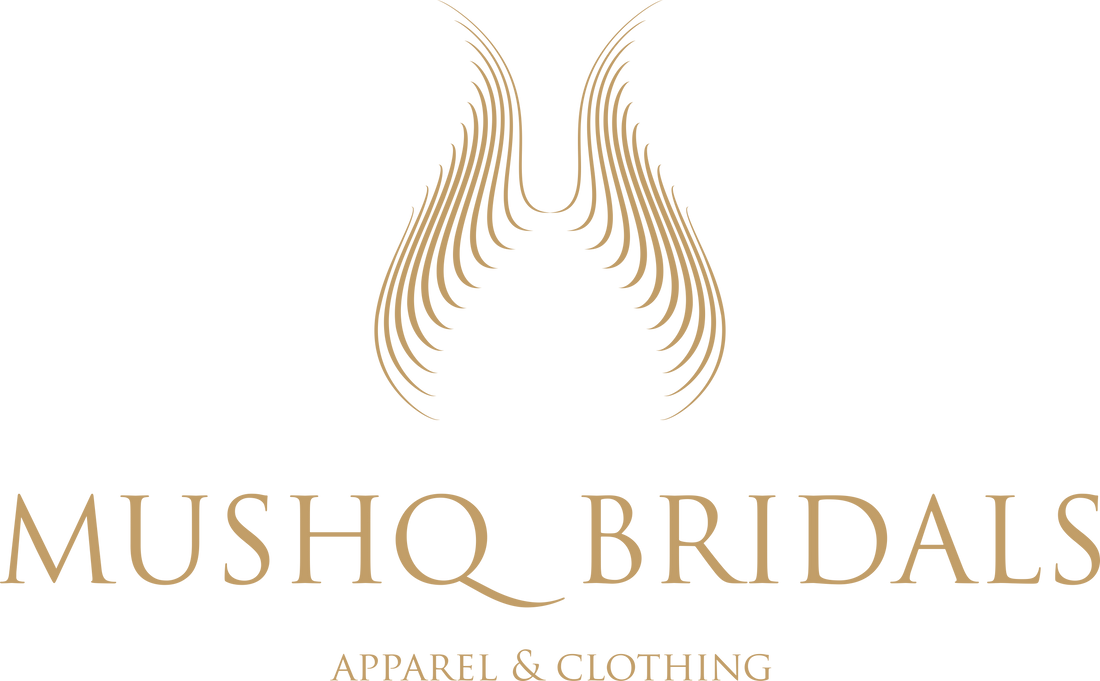 MUSHQ Bridals gold logo and wordmark